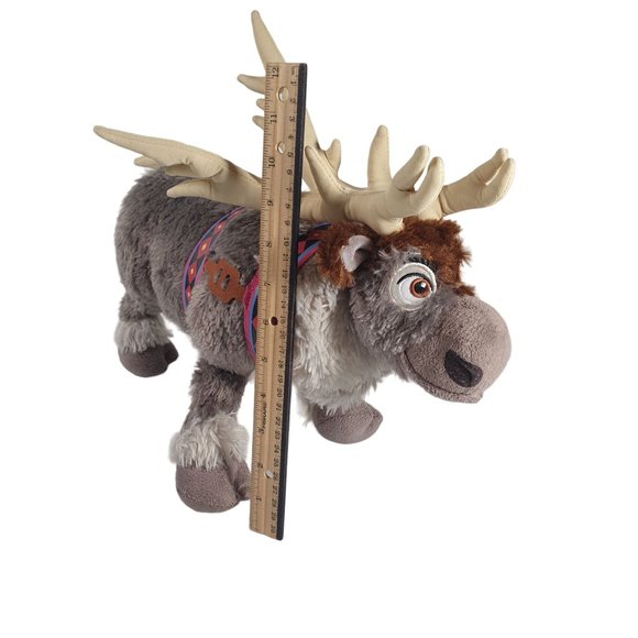 Disney Store SVEN Frozen Plush Toy Child Soft Clean Sanitized Large Reindeer - Picture 3 of 7